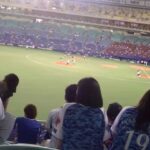 横浜DeNAベイスターズ試合前１‐９ 150902　 ナゴヤドーム
