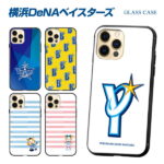 iPhoneSE 第3世代 iPhone13 ケース iPhone13Pro iPhone13mini 13ProMax iPhone12 iPhone12mini iPhone12Pro Max SE2 iPhone11 11Pro XR XS iPhone8 背面ガラス 背面 ガラス ガラスケース 強化ガラス TPU 9H 野球 横浜DeNAベイスターズ グッズ