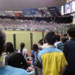 2017.10.05 日本ハムvs埼玉西武　試合後のエール交換の風景