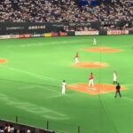 日本ハム 矢野謙次 現役最終打席 引退試合 レフト前ヒット