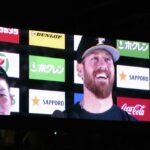 宮西投手　祝３００ホールドヒーローインタビュー（北海道日本ハムファイターズ）