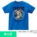 北海道日本ハムファイターズ グッズ Tシャツ ワンピース×ファイターズ　Tシャツ Space Age ブルー