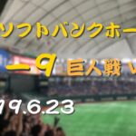【交流戦優勝】福岡ソフトバンクホークス 1-9 応援歌 19.6.23