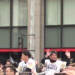 福岡ソフトバンクホークス 優勝パレード2017 天神交差点パルコ付近 Fukuoka SoftBank HAWKS Victory parade 2017