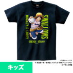 東京ヤクルトスワローズ グッズ Tシャツ ワンピース×スワローズ　Tシャツ　（ルフィ） Space Age ネイビー
