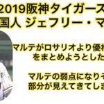 2019【阪神タイガース】マルテがロサリオより優れている部分を比較しようとしたら…