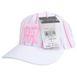 阪神タイガース グッズ キャップ/帽子 ホワイト×ピンク ミズノ カラーキャップ/帽子